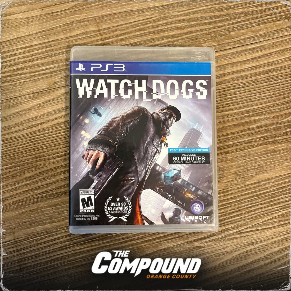 PS3 - Watch Dogs - Used / Complete